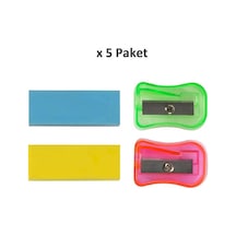 Parrot Kalemtraş Silgi Seti X 5 Paket