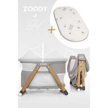 Kiwi Zoody 3 İn 1 Bebek Beşiği, Oyun Parkı Ve Park Yatak Ve Zoody Yatak Kw-2041