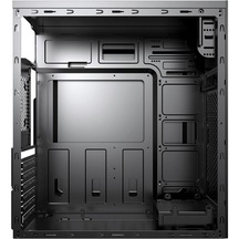 Powerboost VK-G3621C 3x12 CM RGB FAN Mid Tower Bilgisayar Kasası Siyah