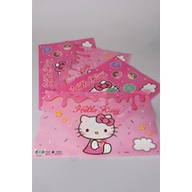 X Dekomus Lisanslı Hello Kitty 4 Adet Beslenme Örtüsü Diğer