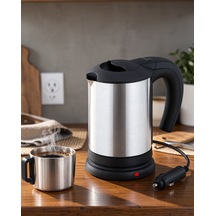 12v Araç Kettle Paslanmaz Çelik 1 L Otosuısıtıcı-7