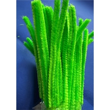 Fıstık Yeşil Şönil 30 Cm 100 Adet Chenille Stem