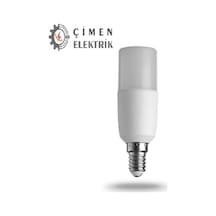 Noas Yl96 0701 P Pil Led Ampul 8w 6500k Beyaz Işık E14 Duy Çok Renkli