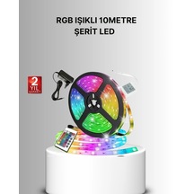 Hubrendy Tekno Uzaktan Kumandalı Rgb Smart Şerit Led Işık Esnek Ve Taşınabilir Dekorasyon