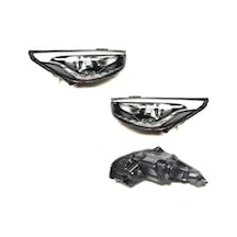 Hyundai İx35 Sağ Sol Far Lambası Ledli Motorlu Mercekli 11-15
