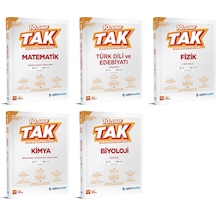 Eğitim Vadisi 2026 10. Sınıf Matematik + Edebiyat + Fizik + Kimya + Biyoloji Tak Tam Anlatım Seti 5 Kitap