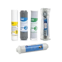 Sulook Su Arıtma Cihazı Çift Karbonlu Açık Kasa 5'Li Filtre Seti 533716091