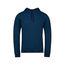 2as Oliver Erkek Kapşonlu Sıfır Yaka Sweatshirt Lacivert 001