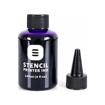 Stencil Printer Ink 120 Ml Dövme Stencil Yazıcı Mürekkebi Epson Ecotank Uyumlu