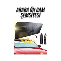 Ön Cam Güneşlik Şemsiye Tüm Araçlar İçin Araba Katlanabilir Güneşlik 1 Adet