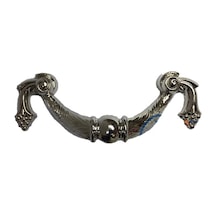 Dekoratif Zamak Üzümlü Kulp - 64mm, Nikel, 1 Adet Diğer
