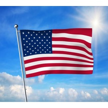 Abd Bayrağı, Amerika Birleşik Devletleri Bayrağı Premium Raşel Kumaş 70x105 Cm Diğer