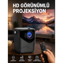 Yüksek Hd Görünümlü Taşınabilir Projeksiyon Cihazı - Lisinya