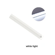 Novahub Beyaz Led Hareket Sensörü Dolap Işığı Usb Şarj Edilebilir Led Gece Lambası Merdiven Dolap Odası Koridor Işığı, Dolap Aydınlatma 10cm 4pcs Beyaz Beyaz