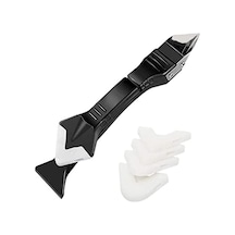 Derz Silikon Kazıyıcı Ve Uygulayıcı Aparat, 3'ü 1 Arada Set