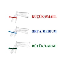 Vaginal Speculum S/m/l Vajinal Spekülüm 3lü Paket