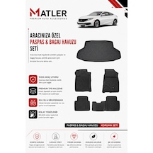 Honda Civic Fc5 2019 Model 4d Ekstra Havuzlu Paspas Ve Bagaj Havuzu Set