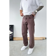 Kahverengi Soft Degrade Baggy Pantolon Kahverengi Soft Degrade Baggy Pantolon