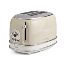 Ariete Vintage Ekmek Kızartma Makinesi 2 Dilim Bej