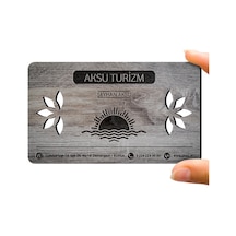 Kişiye Özel Mesleki Turizm & Seyahat Ahşap Kartvizit (Model 1-7)