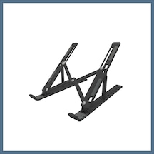 Buradabulabilirsin 7 Kademeli Ayarlı Katlanabilir Laptop Tablet Standı Siyah Bbz