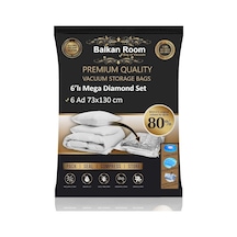 Balkan Room-vakum Hurcu 6'li Mega Diamond Set Vakumlu Hurç Vakumlu Poşet 7