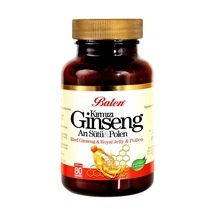 Kırmızı Ginseng Arı Sütü Polen Kapsül 375 Mg 80 Kapsül Balen Kırmızı Ginseng Arı Sütü Polen Kapsül 375 Mg 80 Kapsül Balen