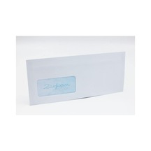 Zarfsan Diplomat Zarf Pencereli 10,5x24 90 Gram 1.hamur 100 Adet