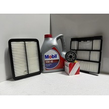 10w-40 Mobil Yağ / Yağ-hava-polen Filtre Bakım Seti