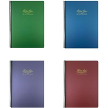 Gıpta Metal Notes A4 Spiralli Defter Pp Kapak 100 Yaprak Kareli 4 Adet