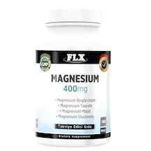 Magnezyum Bisglisinat Malat Taurat Glukonat 180 Tablet