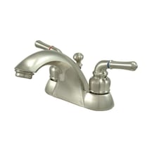 Kb2628 Napoli 4 İnç Centerset Lavabo Bataryası, Fırçalanmış Nikel Genel