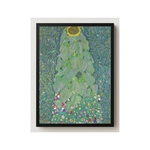 Klimt Ayçiçeği Çerçevesiz Poster 30x42 Cm A3 Tablo Art Nouveau Duvar Dekoru Mat Fotoğraf Kağıdı