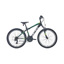 Carraro 24 Jant Speed 240 Dağ Bisikleti 36 Cm Kadro 21 Vites V Fren Mat Siyah-yeşil-koyu Yeşil Blc Bisiklet Çok Renkli