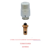 Kom - Eca Termostatik Kompakt Radyatör Valfi 602120813