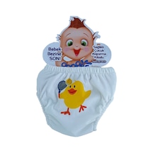 Erkek Bebek Ekru Alıştırma Külodu