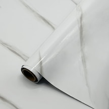 Brano Yapışkanlı Kaplama Folyosu Beyaz Mermer 120 Cm x 10 Metre