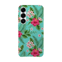 Samsung Galaxy S25 Fe Uyumlu Baskılı Şeffaf Telefon Kılıfı Koleksiyon: Floraluxe Botanica 6