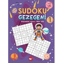 Sudoku Gezegeni 1: Başlangıç Kolay Orta Zor- Beyaz Balina Yayınları