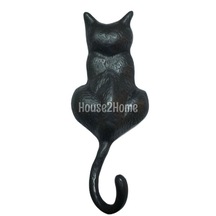 House2Home Pirinç Kedi Kapı Tokmağı, Tak Tak