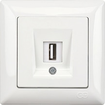 Günsan Visage Beyaz USB Data Prizi