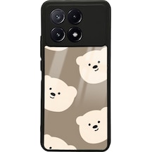 Xiaomi Poco X6 Pro Sweet Face Tasarımlı Glossy Telefon Kılıfı Çok Renkli