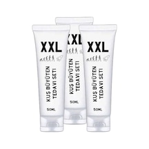 Kuş Büüyütücü Xxlcream Men Enlarger 3 Tane 50 Ml Erkeklere Özel Boyut Kremi