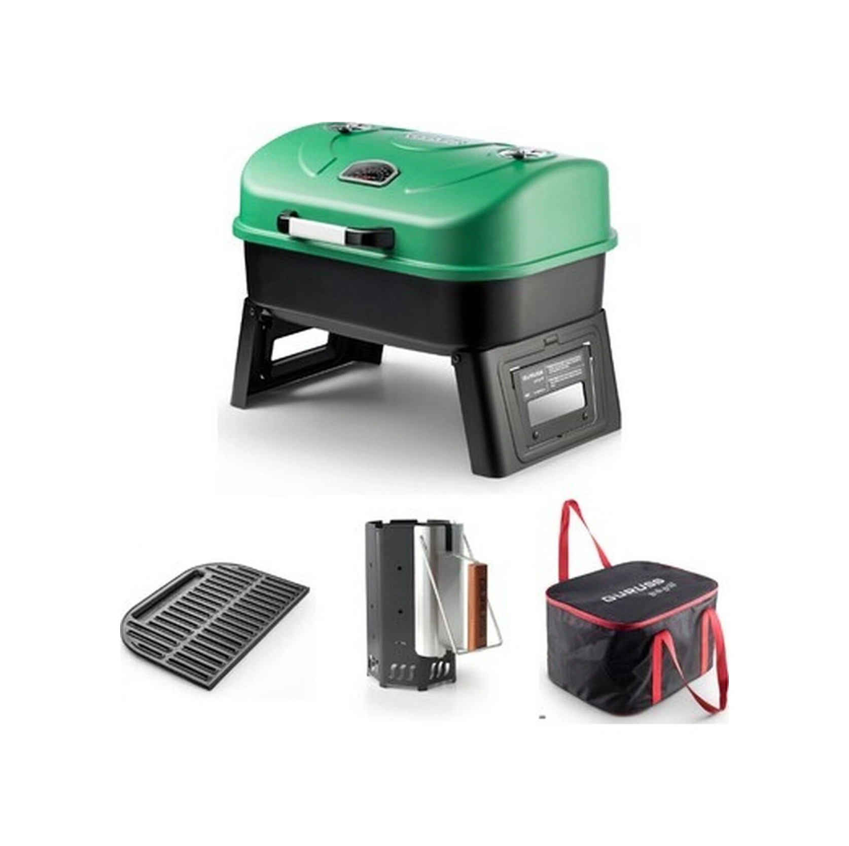 Guruss Go & Grill Barbekü Mangal Tam Set-90293 Mavi