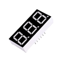 14mm 3'lü 7 Segment Display Anot