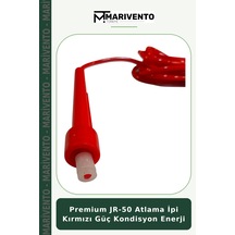 Premium Jr-50 Atlama İpi Kırmızı Güç Kondisyon Enerji
