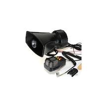 7 Sesli Mikrofonlu Megafon Siren 100 Watt Yüksek Sesli 12 Volt