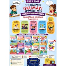 2.sınıflar İçin Eğlenceli Okuma Kitabı 10'lu