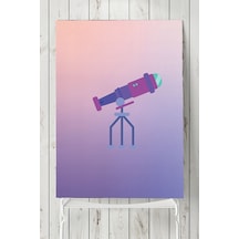 Uzay Temalı Çocuk Odası Poster 3
