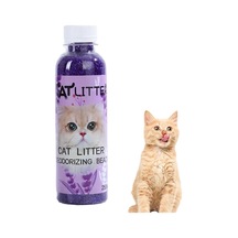 Kedi Kumu Koku Giderici Granül Parfüm - Uzun Süreli Ferahlık Sunan Kedi Kumu Kokusu Giderici, Etkili Koku Nötrleştirici 250 Ml Lavanta